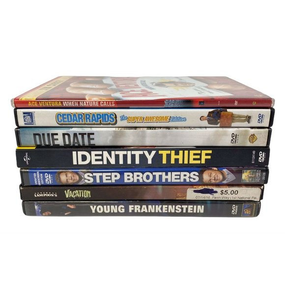 Comedy Drama DVD Lot Of 7 - Ace Ventura, Cedar Rapids, Due Date & More - Picture 2 of 5
